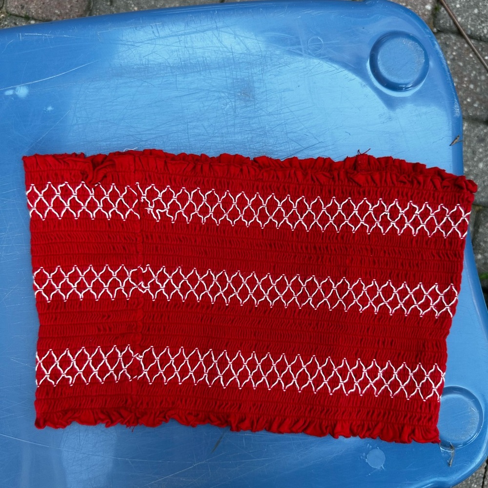 Garage Red Crop Top
